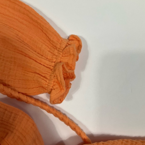 Magaschoni 100% Organic Cotton Mandarin CollarDress XS MSRP $178 - Picture 8 of 10